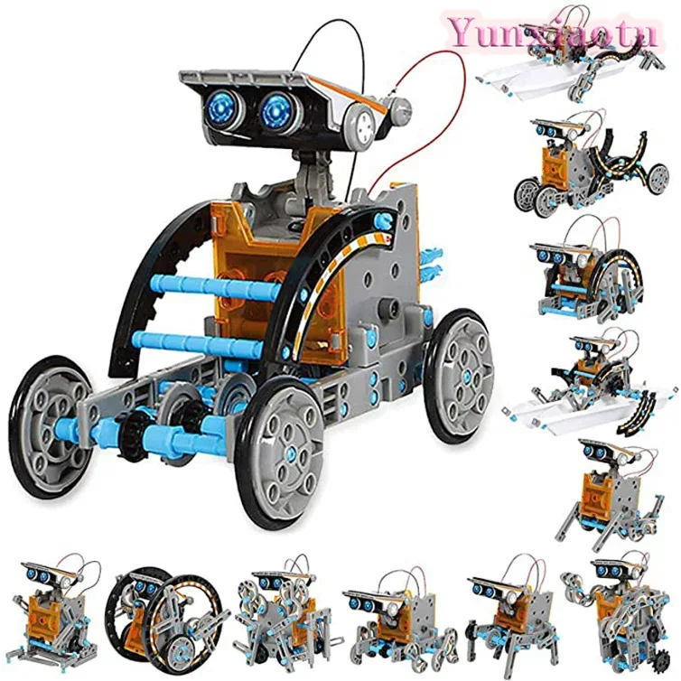 12-in-1 Solar Robot STEM Build - огляд і ціна Stem Solar Robot Kit For Kids