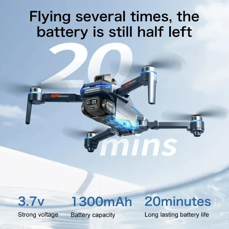 FPV Brushless Motor GT8 8K GPS - огляд і ціна Fpv Brushless Rc Drone 4K