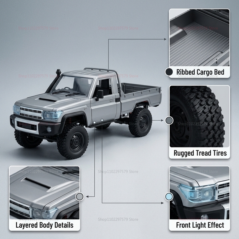 MN82 Upgraded PRO Off-Road 4WD - огляд і ціна Rc Drift Car 1 24 Scale 4Wd