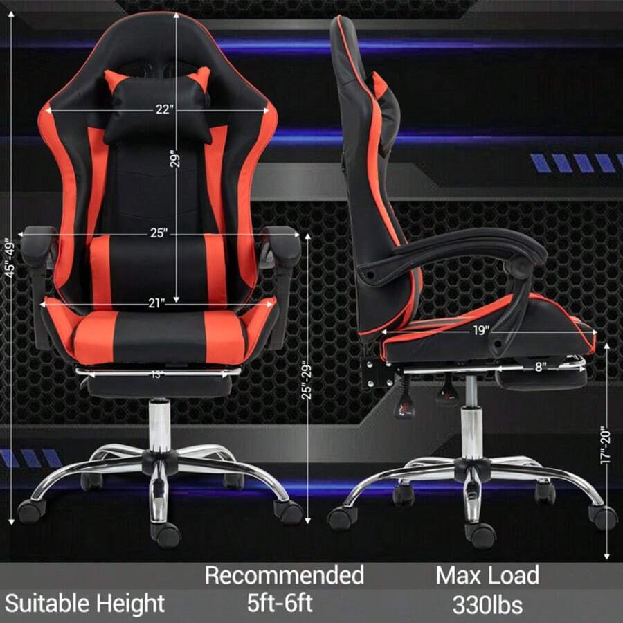 Gaming Chair With Massage Lumb - огляд і ціна Video Games