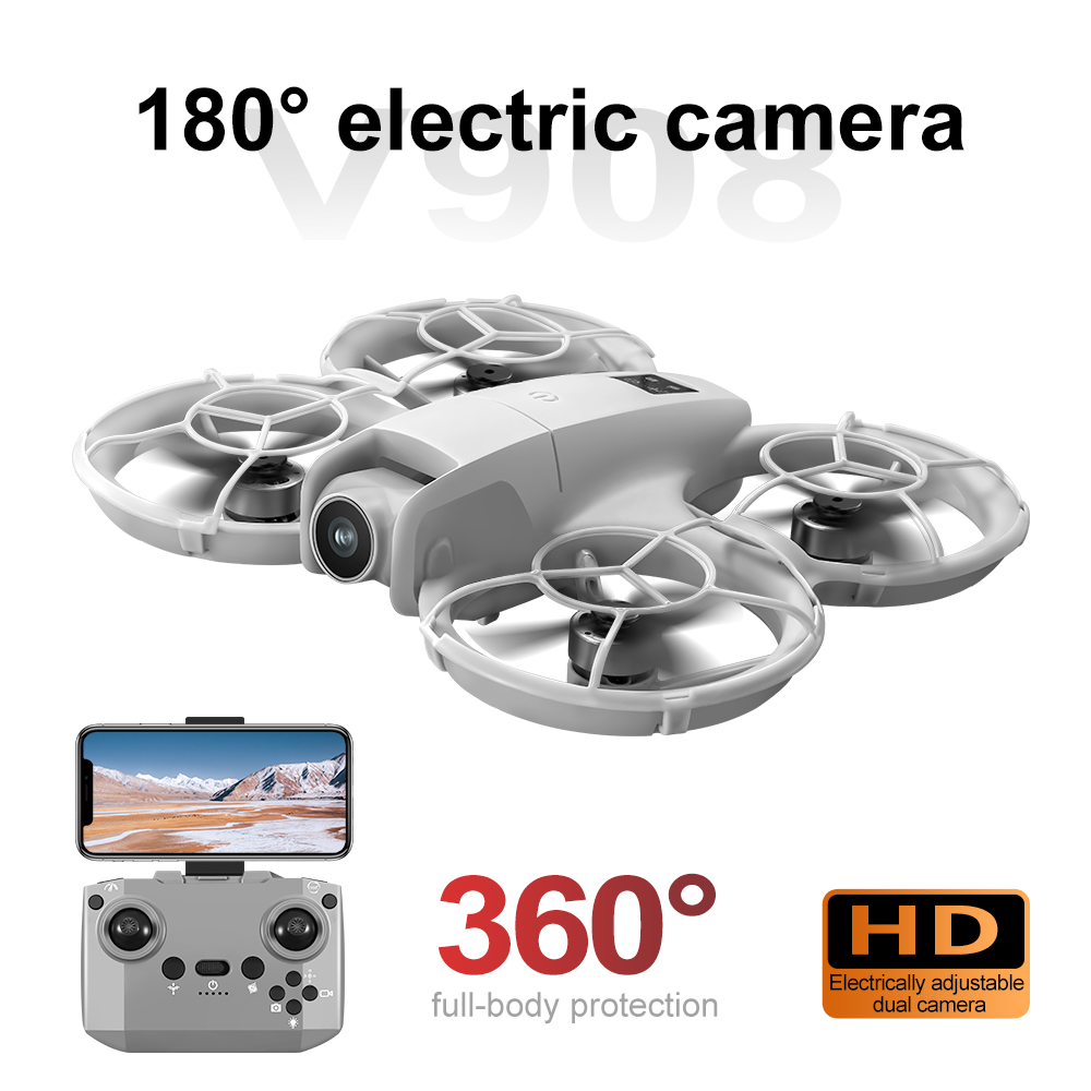 Original V908 Quadcopter Brush - огляд і ціна Fpv Brushless Rc Drone 4K