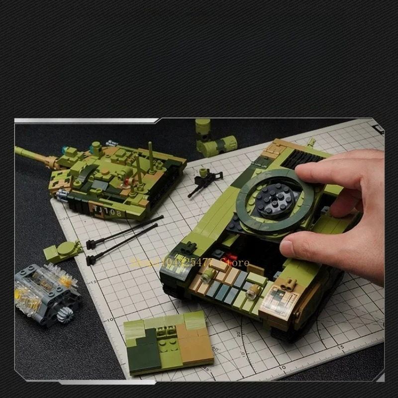 KEEPPLEY Building Blocks Great - огляд і ціна Lego Compatible Military Tank