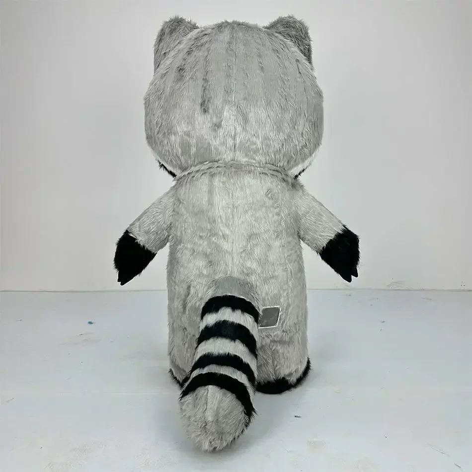 Grey Plush Inflatable Raccoon  - огляд і ціна Dolls