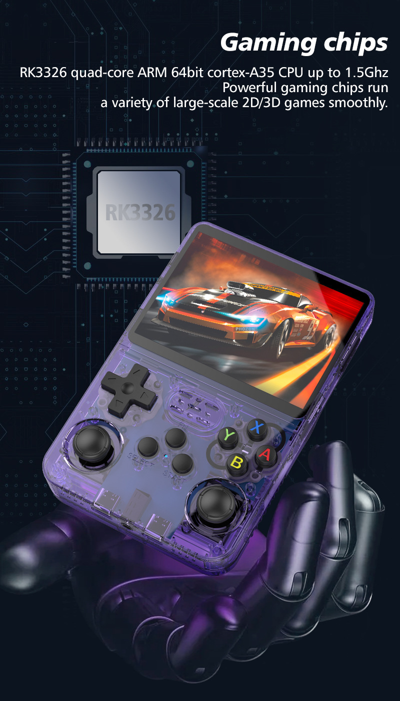 R36S Retro Handheld Game Playe - огляд і ціна Retro Handheld Game Console R36S